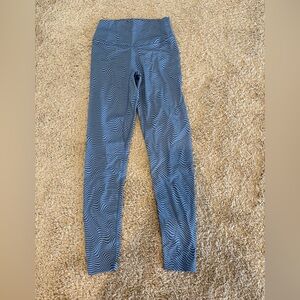 Balance Athletica Blue Wave Print Leggings